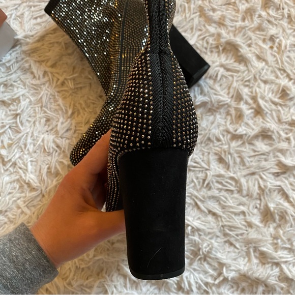 NWT/NIB WILD PAIR Baybe Bling Sock Bootie size 8 - Picture 6 of 9